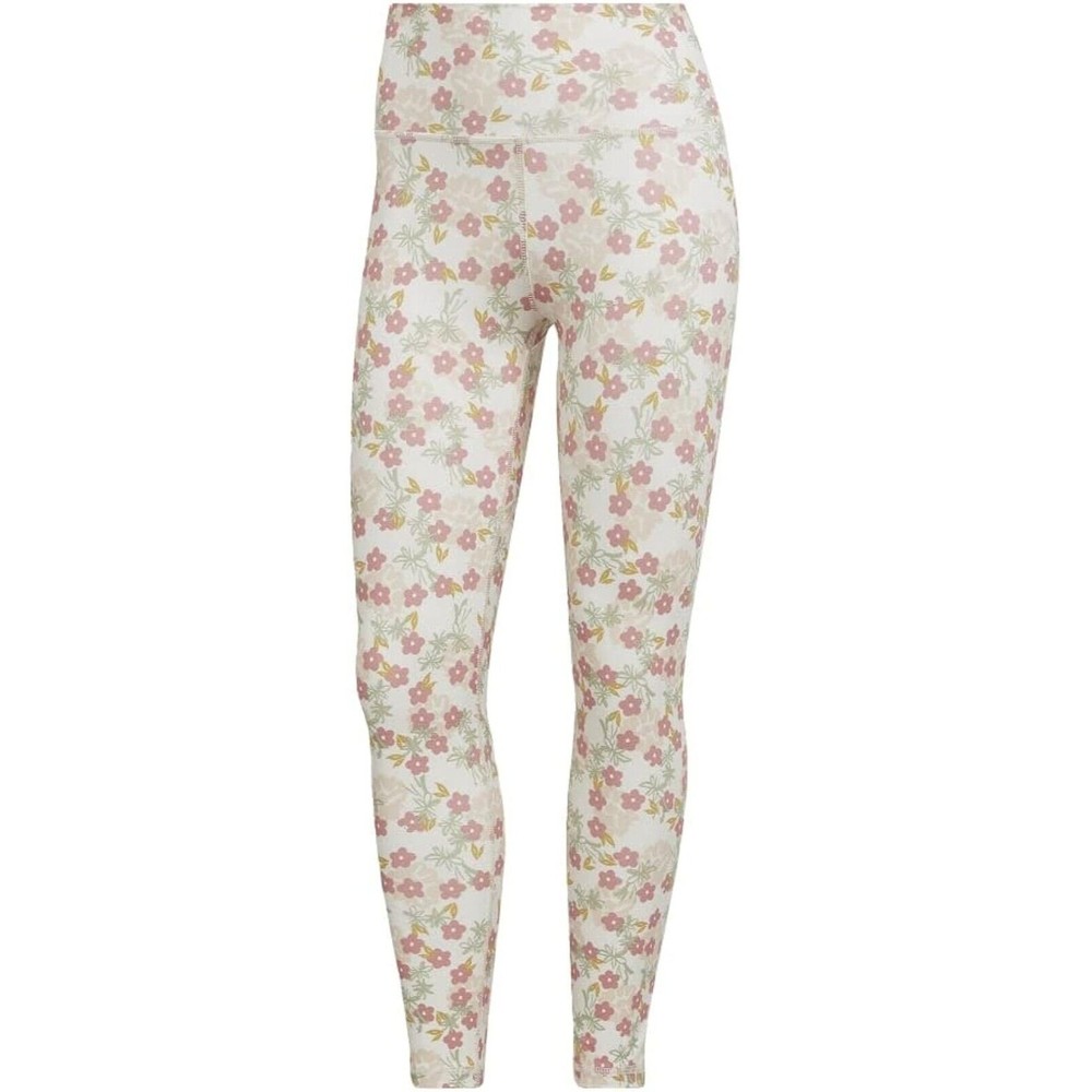 adidas Optime Flowers Training 7/8 Tights Pants Womens S Running Yoga NEW